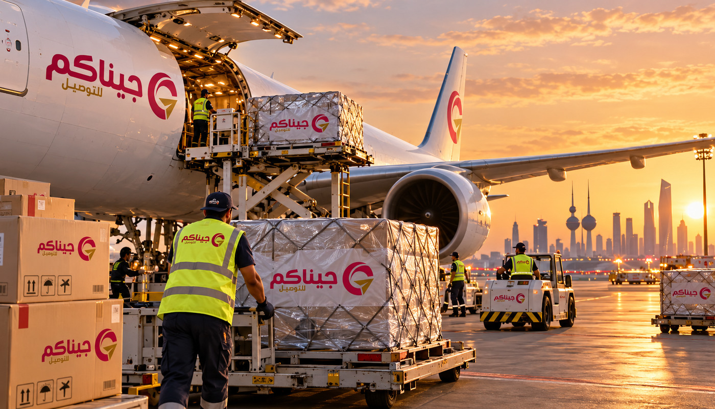 الفرق بين الشحن الجوي والبري من الكويت – أيهما أفضل لك؟
