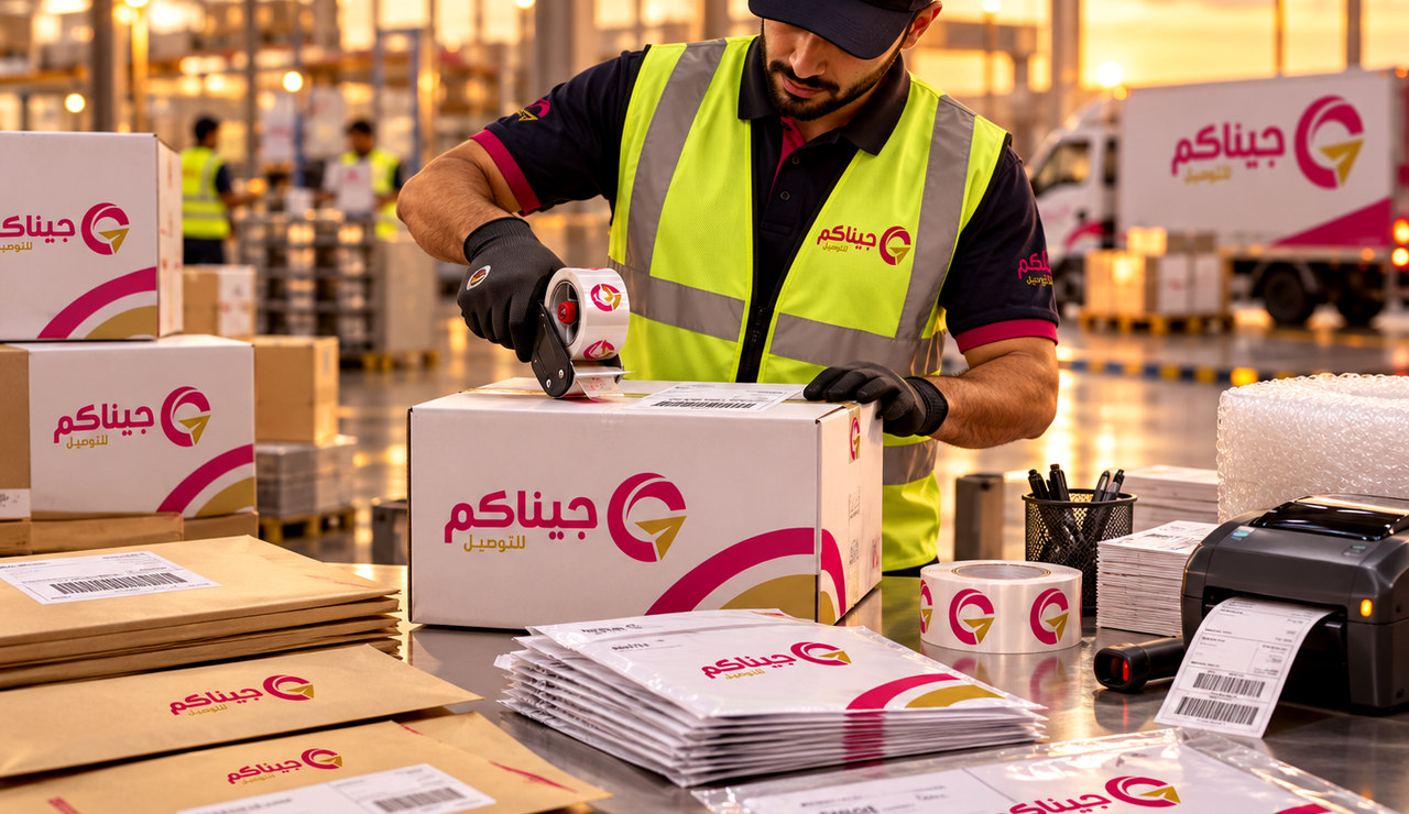 التغليف والتجهيز